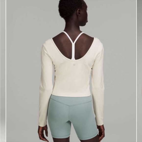 Lululemon long sleeve align top in opal - Picture 2 of 3